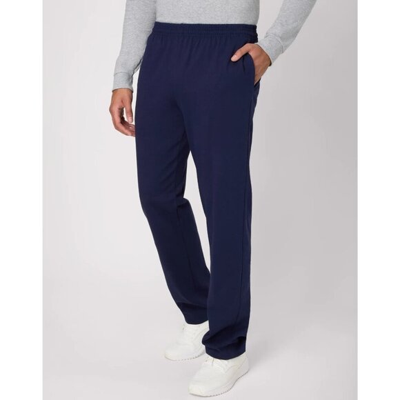 NEW Lands' End Men's XXL Blue Cotton Drawstring Lounge Pants - Picture 1 of 5